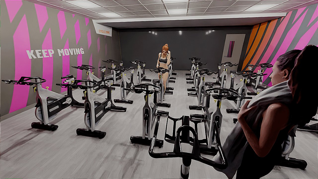 New Spin Studio Layout