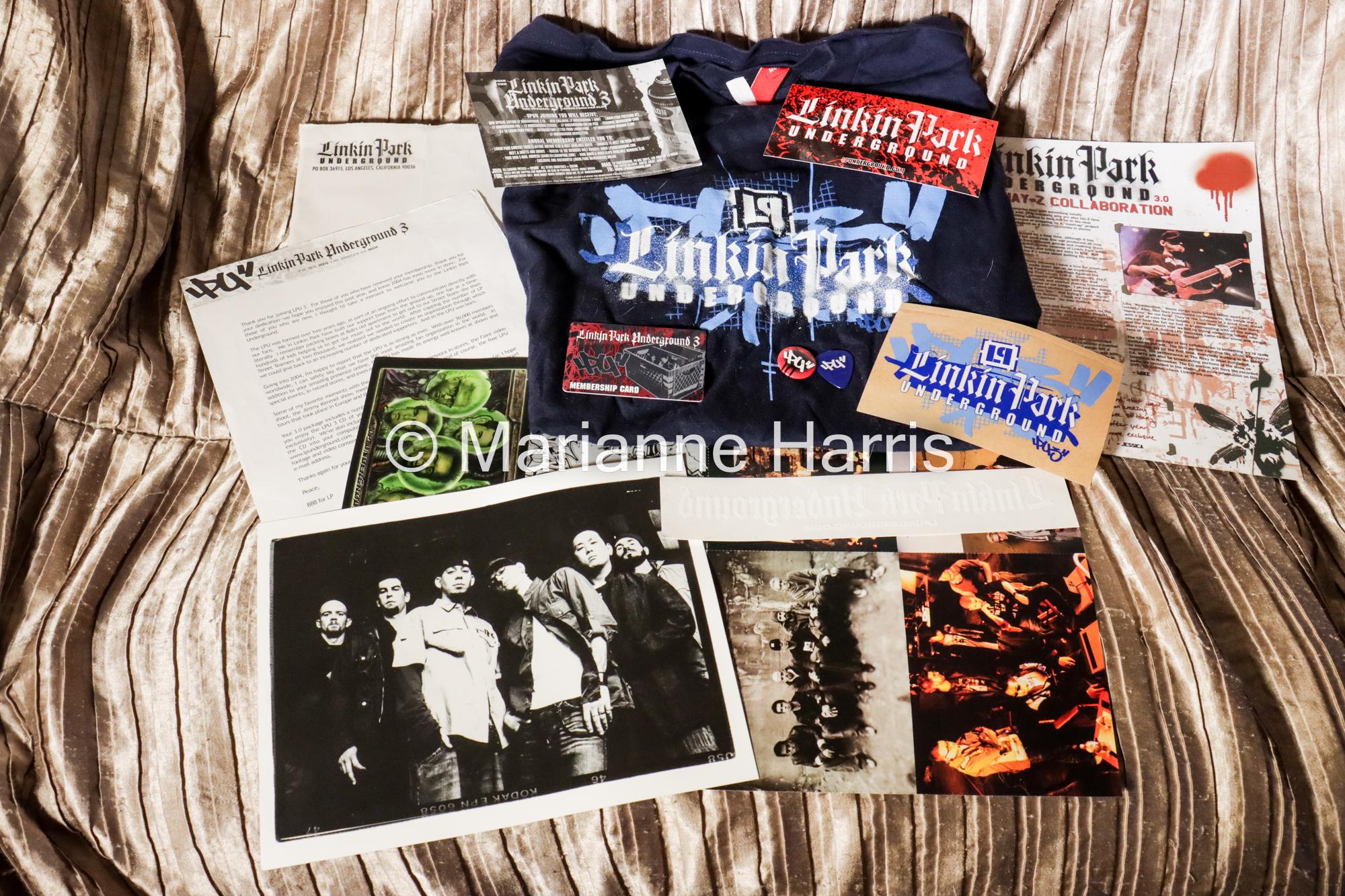 Linkin Park Underground 3 membership package, without CD