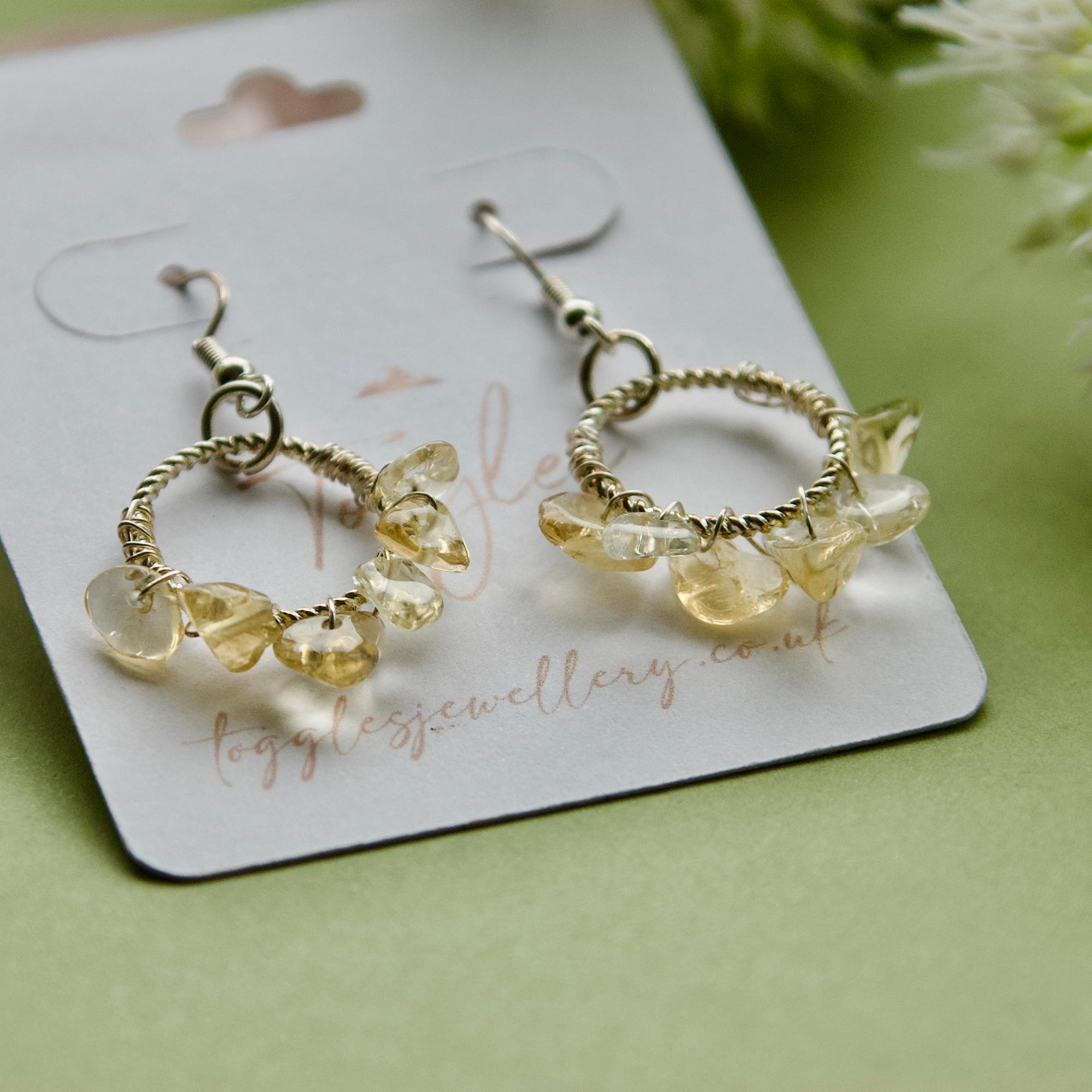 Enchanted Daffodil Earrings