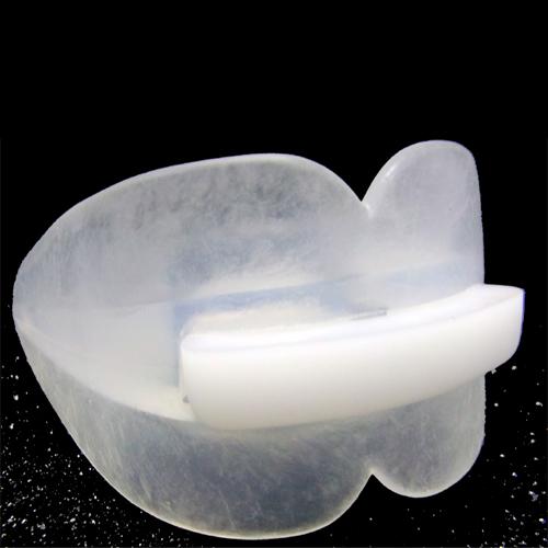 Gumshield-mouthguard clear for Top and Bottom adult size