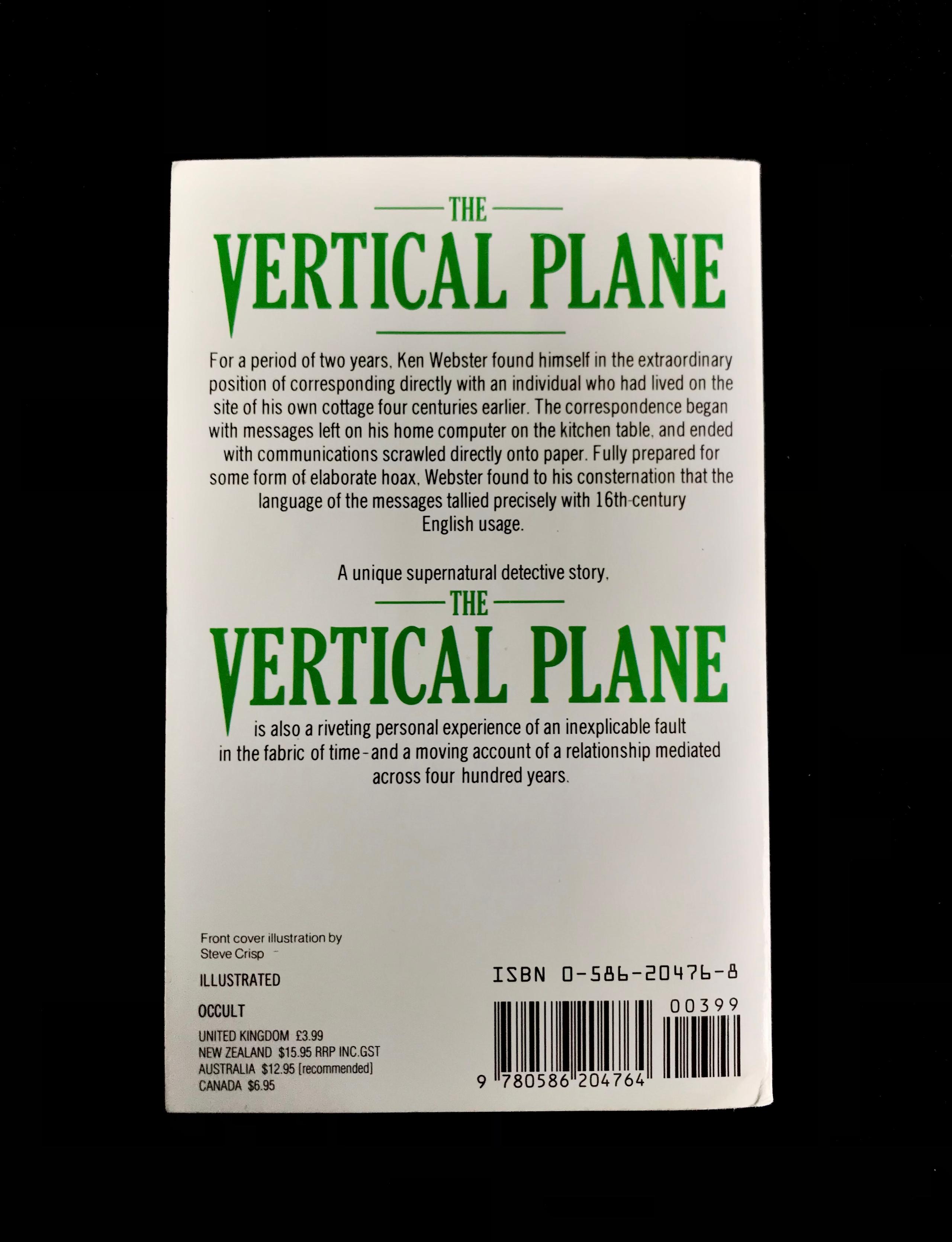 The Vertical Plane by Ken Webster Signed