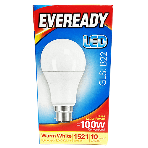 Eveready LED 13.2W lightbulb
