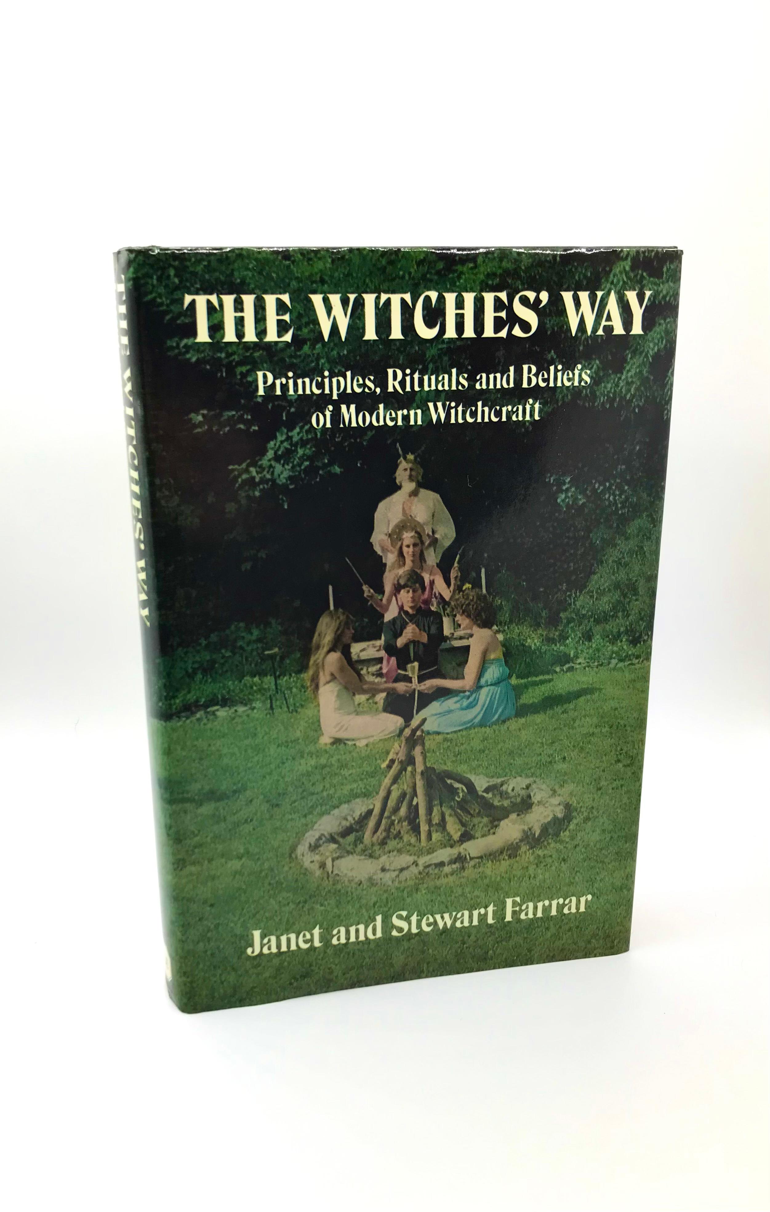 The Witches Way by Janet and Stewart Farrar, Inscribed