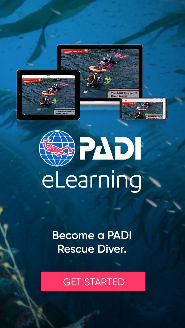 Padi rescue diver E Learning