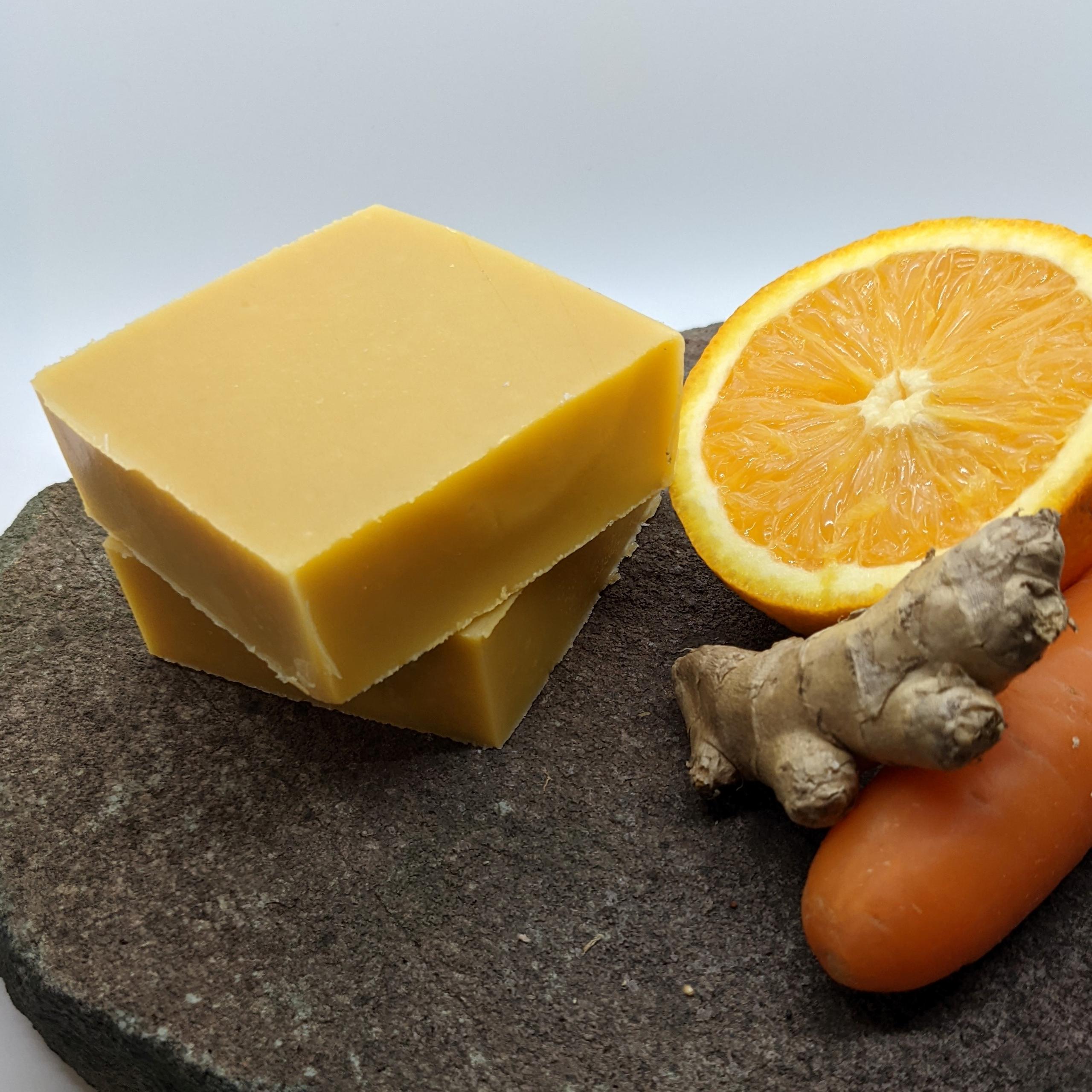Carrot and Ginger Soap