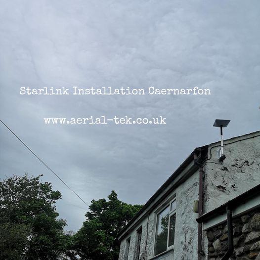 Starlink Installation Caernafon