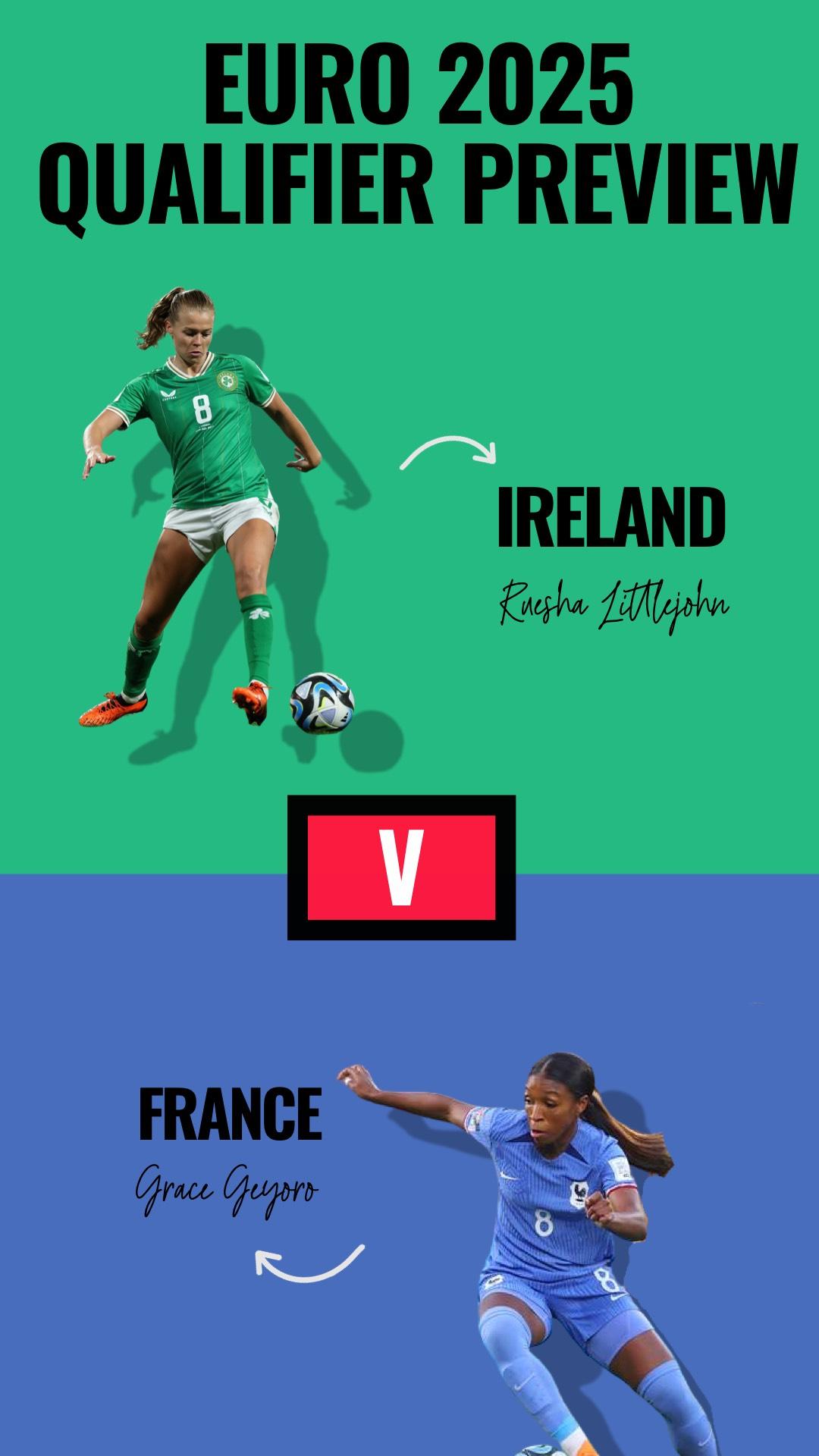 EURO 2025 Qualifiers: France vs Ireland Preview