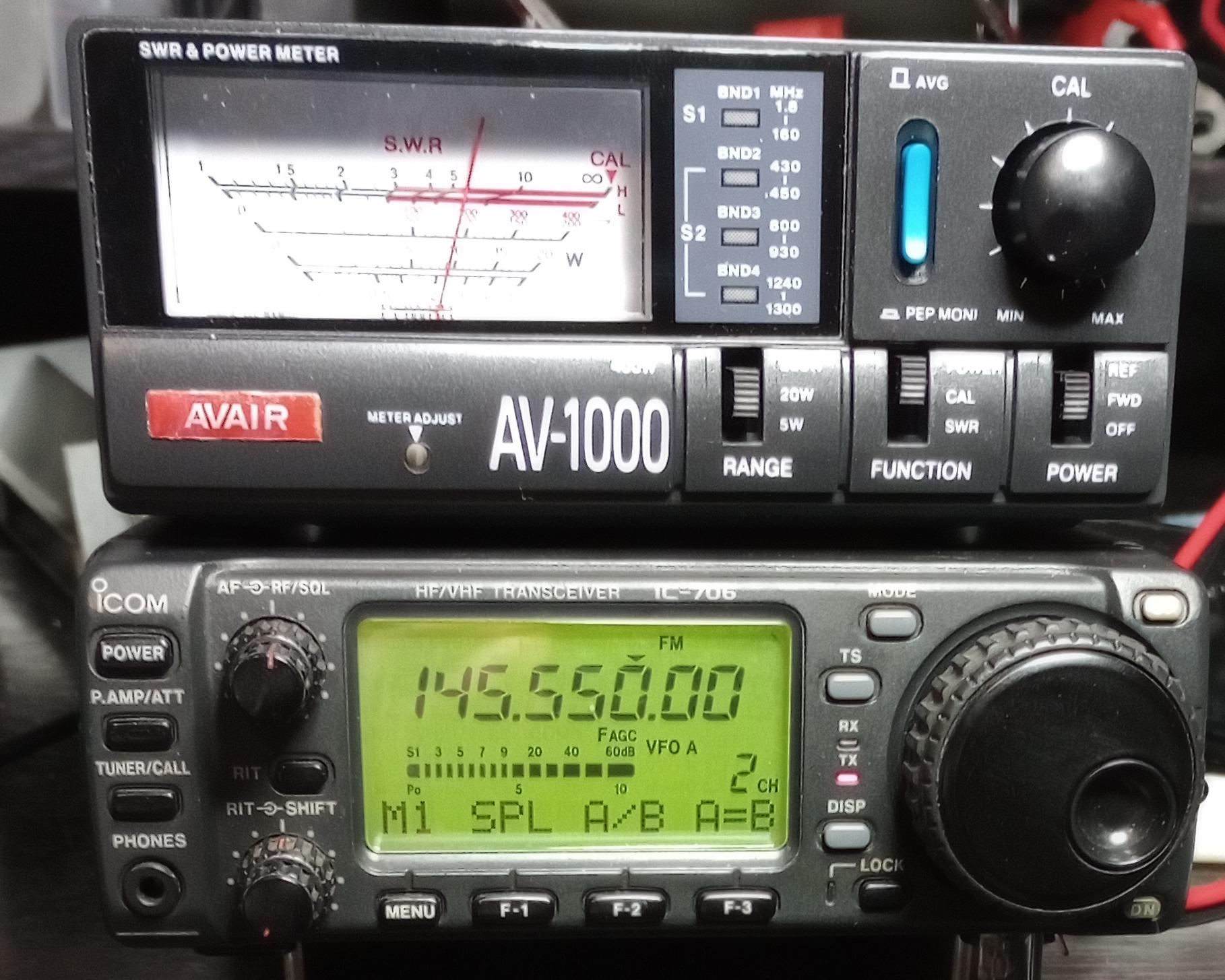 Transmitting on VHF