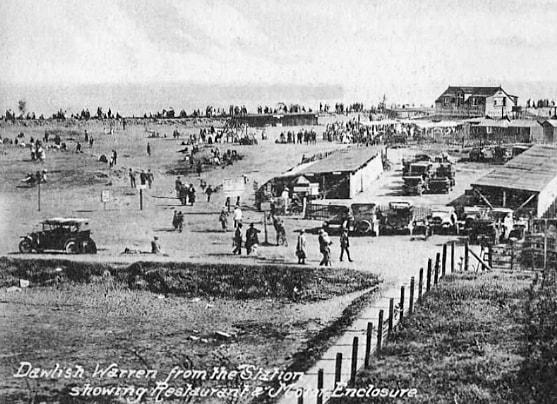 Dawlish Warren with restaurant and motor enclosurejpg