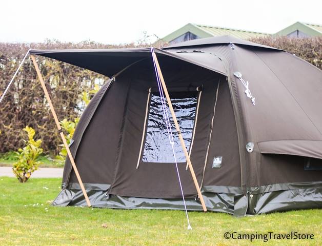Karsten inflatable bivvy with travel awning