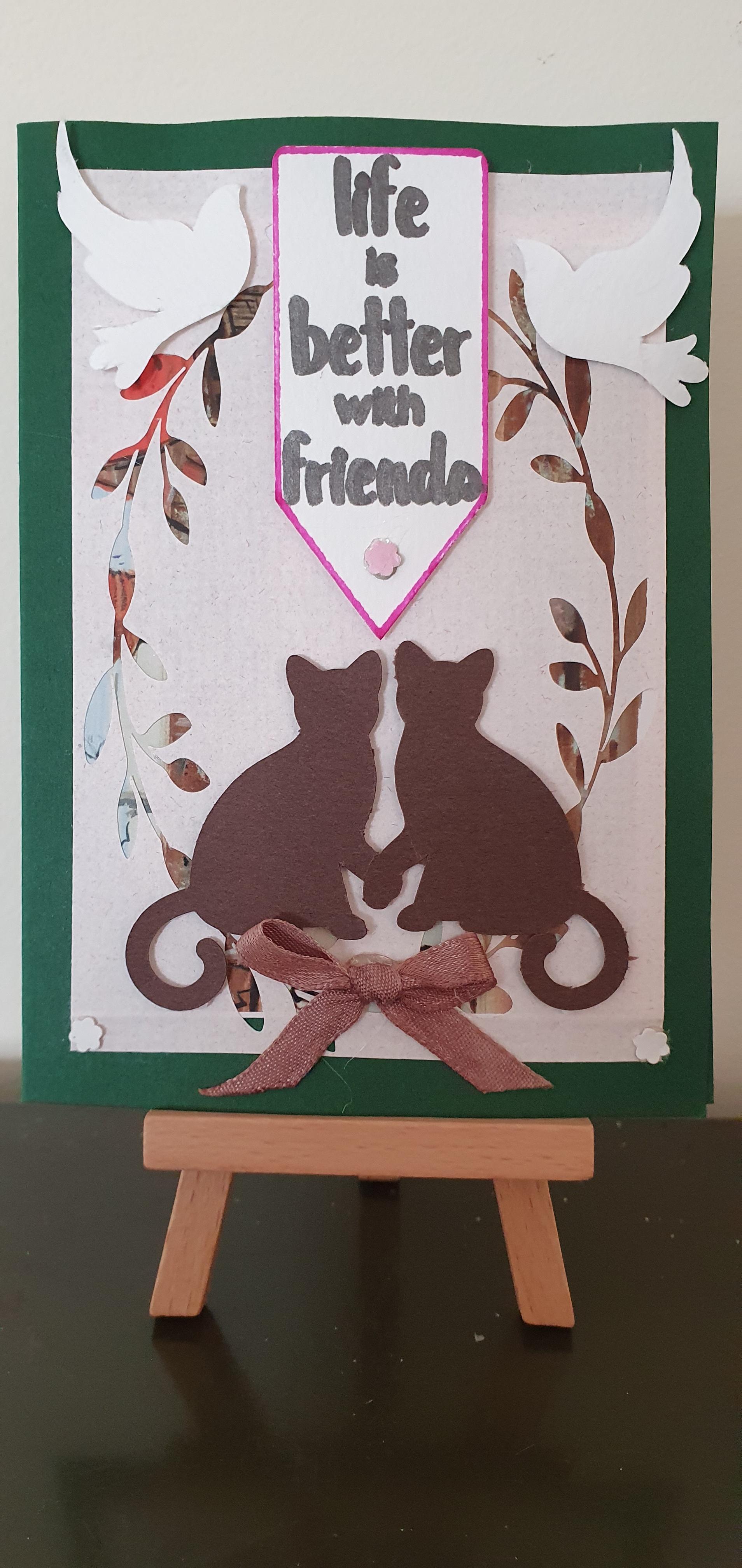 Life is better with Friends & Someone Special individual card