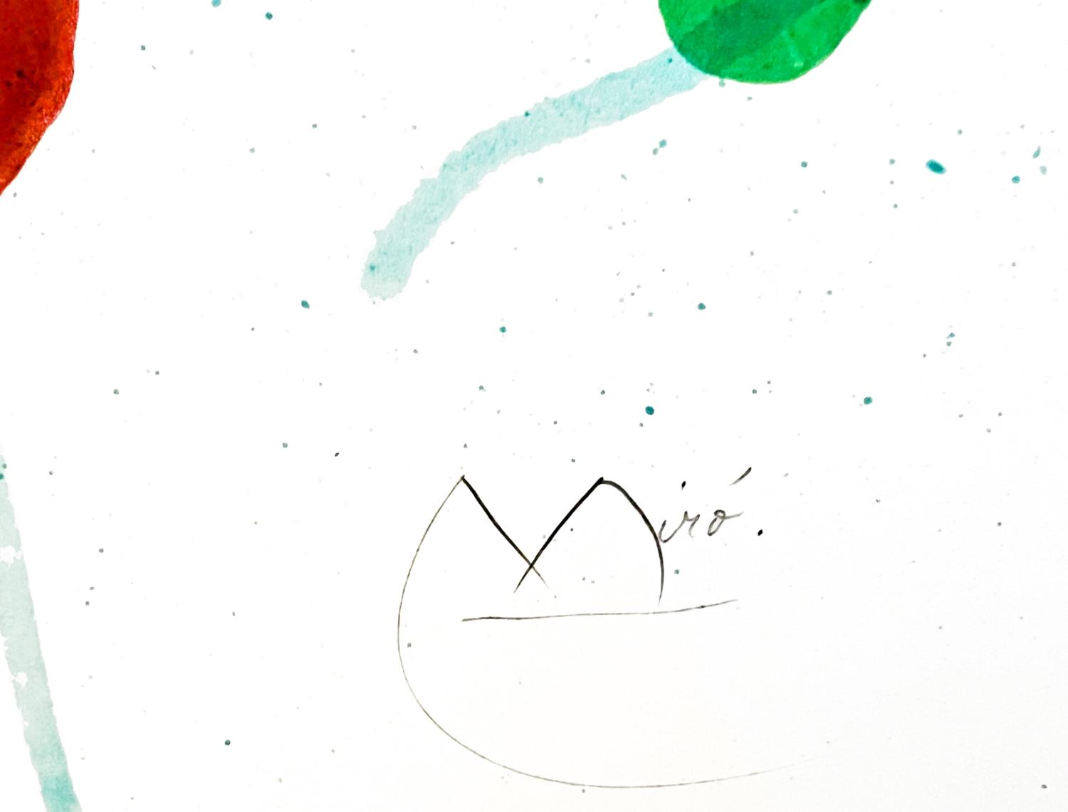 Joan Miro - Preparatifs d'oiseaux III