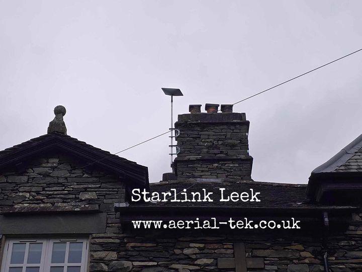 Starlink Installation Leek