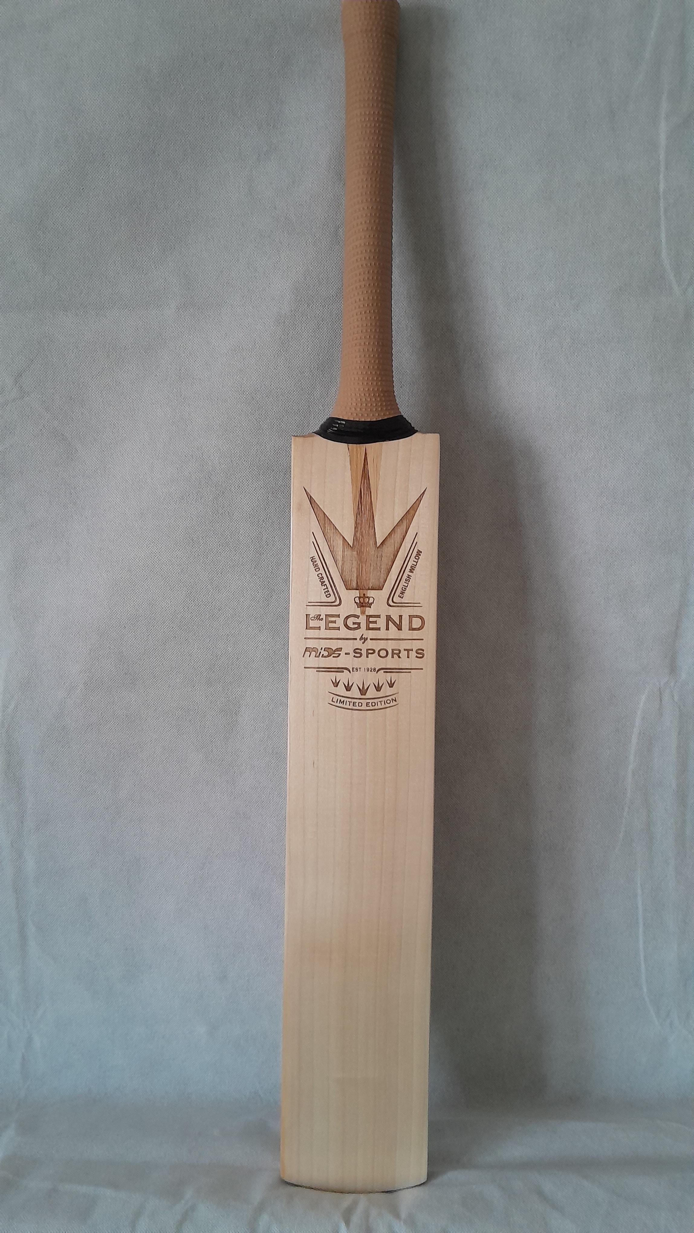 MIDS Legend English willow ( Pro Grade 1Plus)   Cricket  Bat SH