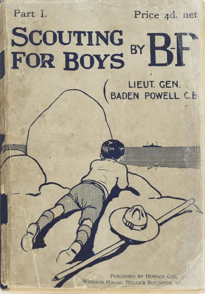 Scouting For Boys - Cover 1908