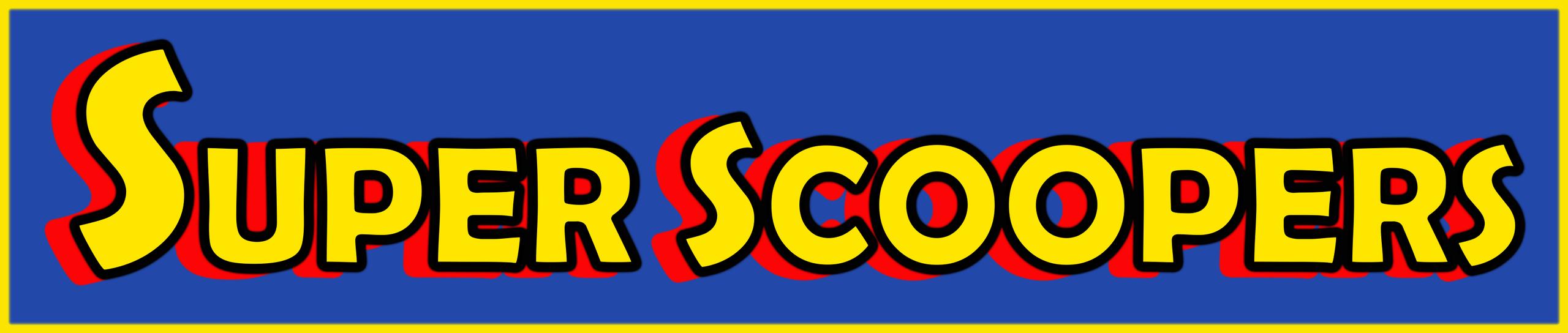 super scoopers neath dog waste removal logo