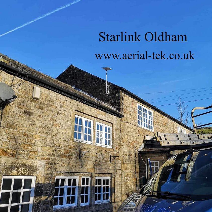 starlink, installation, oldham,