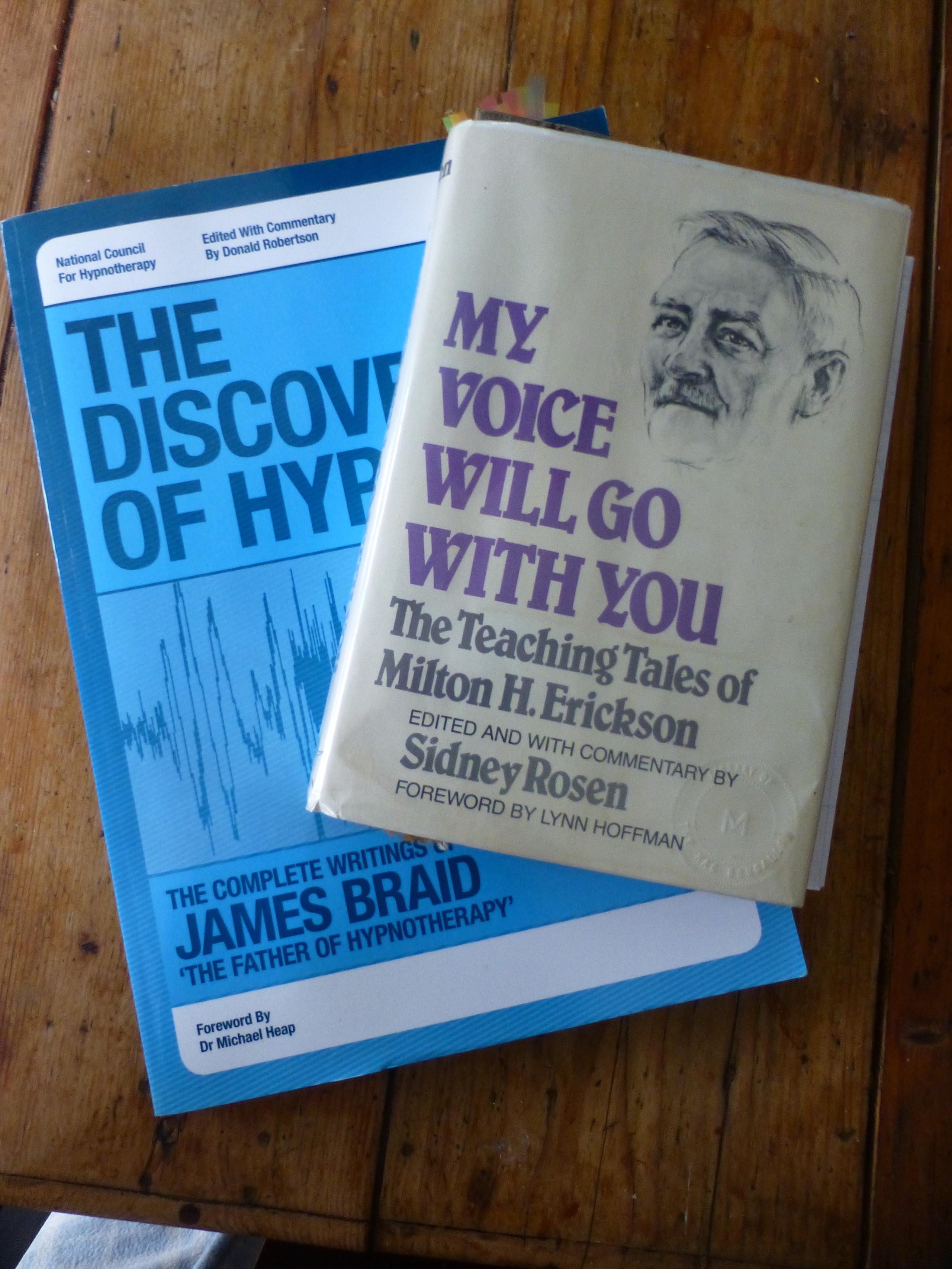 Two Hypnotherapy books