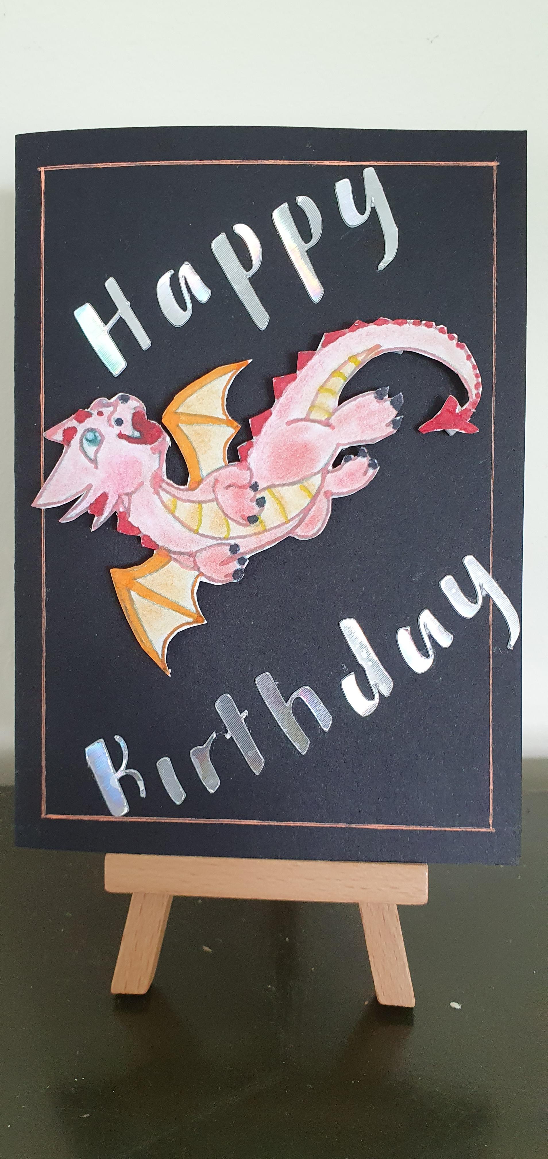 Dragon Art Mixed Card 4 pack