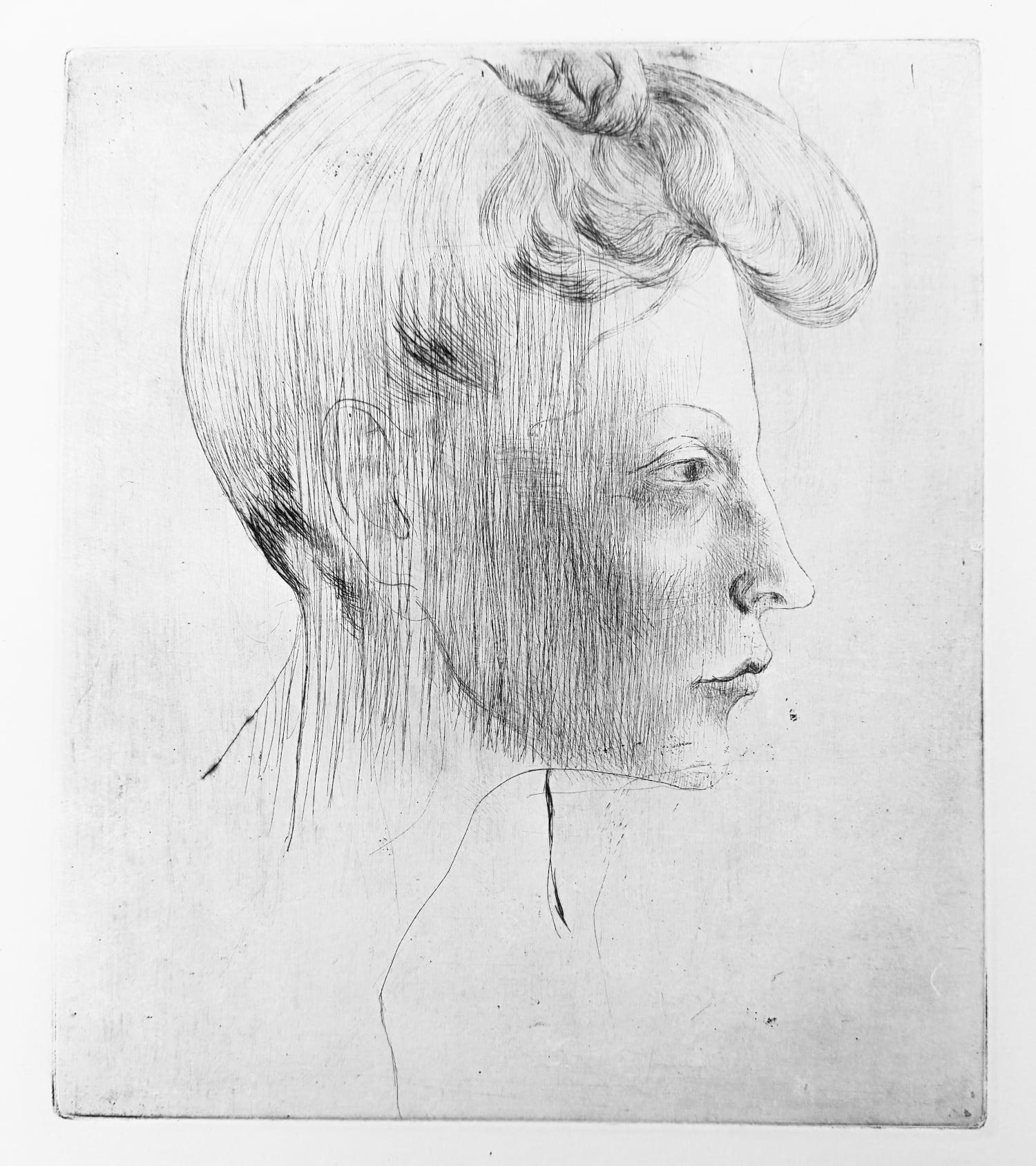 Pablo Picasso - Tete de femme de profile