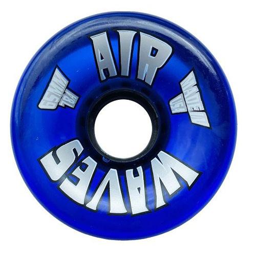 Air Waves Roller Skate Wheels Clear Blue Pack of 4 and 8