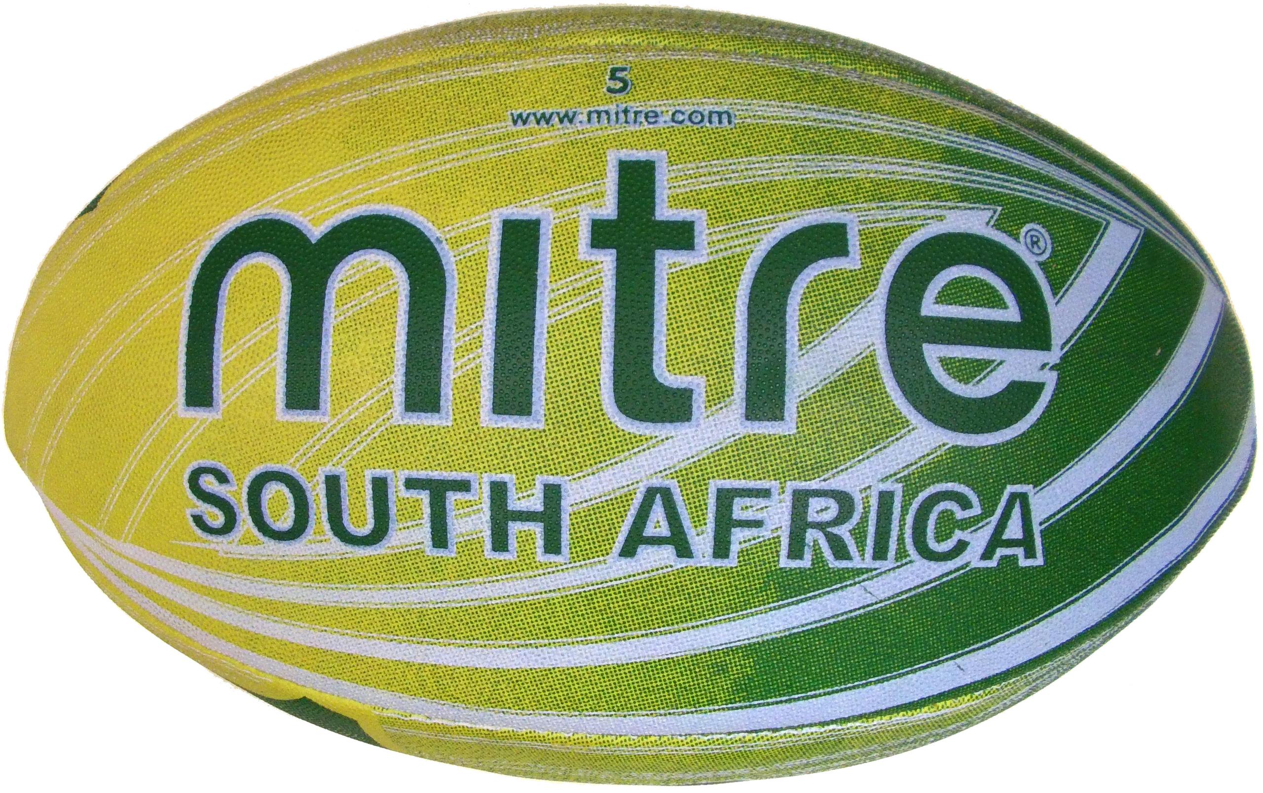 Mitre South Africa springbok Rugby Ball size 5 Extra Strong