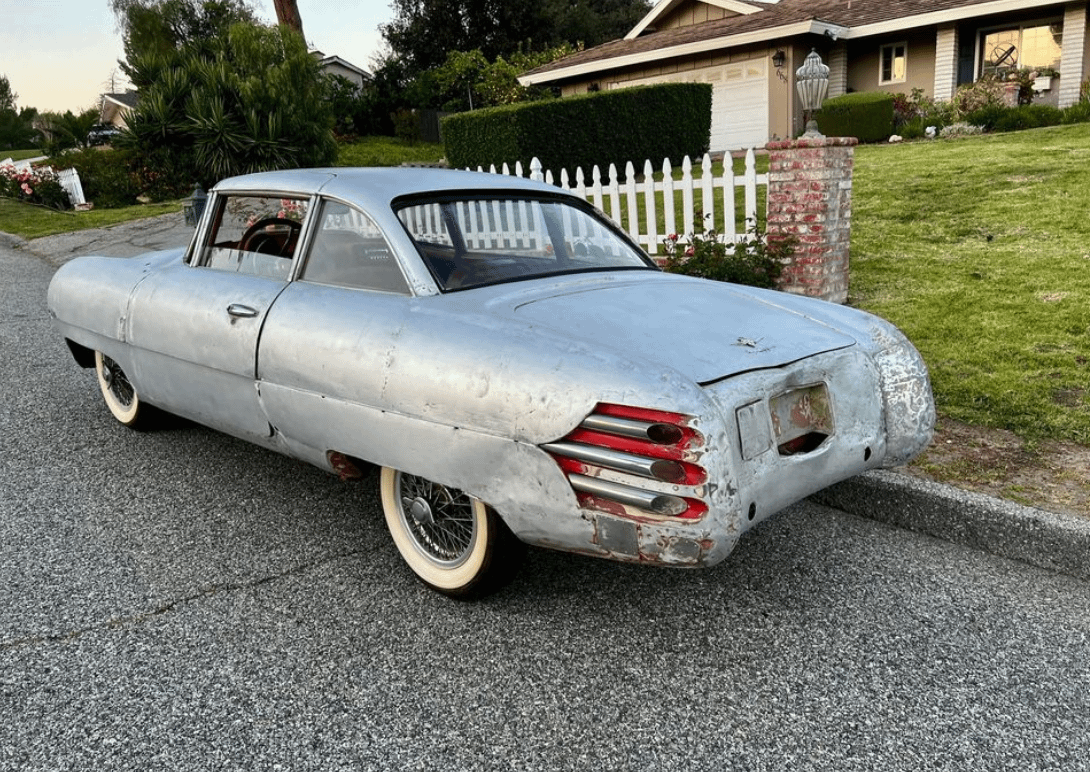 Super Rare 1954 Hudson Italia Pops Up for Sale With Stripped Aluminum Body