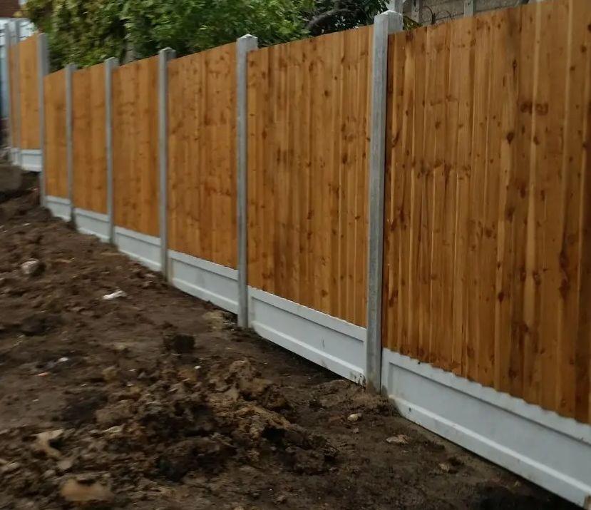 fence panels gravel boards fence posts