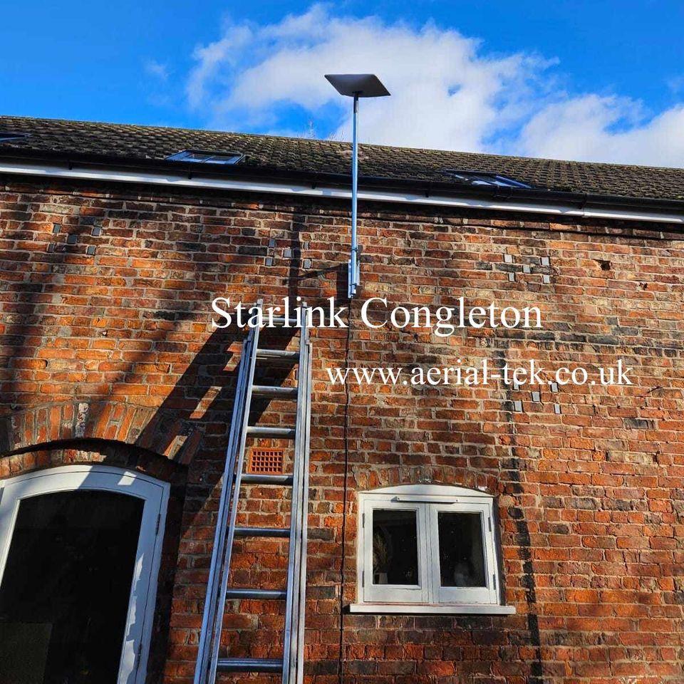 starlink, congleton, installation